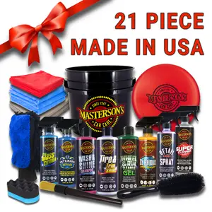 MASTERSON'S CAR CARE TikTok Exclusive Bundle - ULTIMATE DETAILING GIFT SET 21 Piece Car Wash Kit