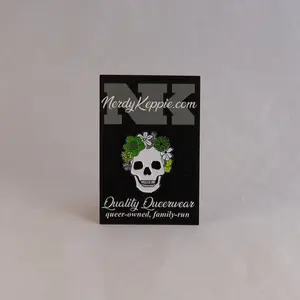 Proud to the Bone Human Skull Pride Enamel Pins