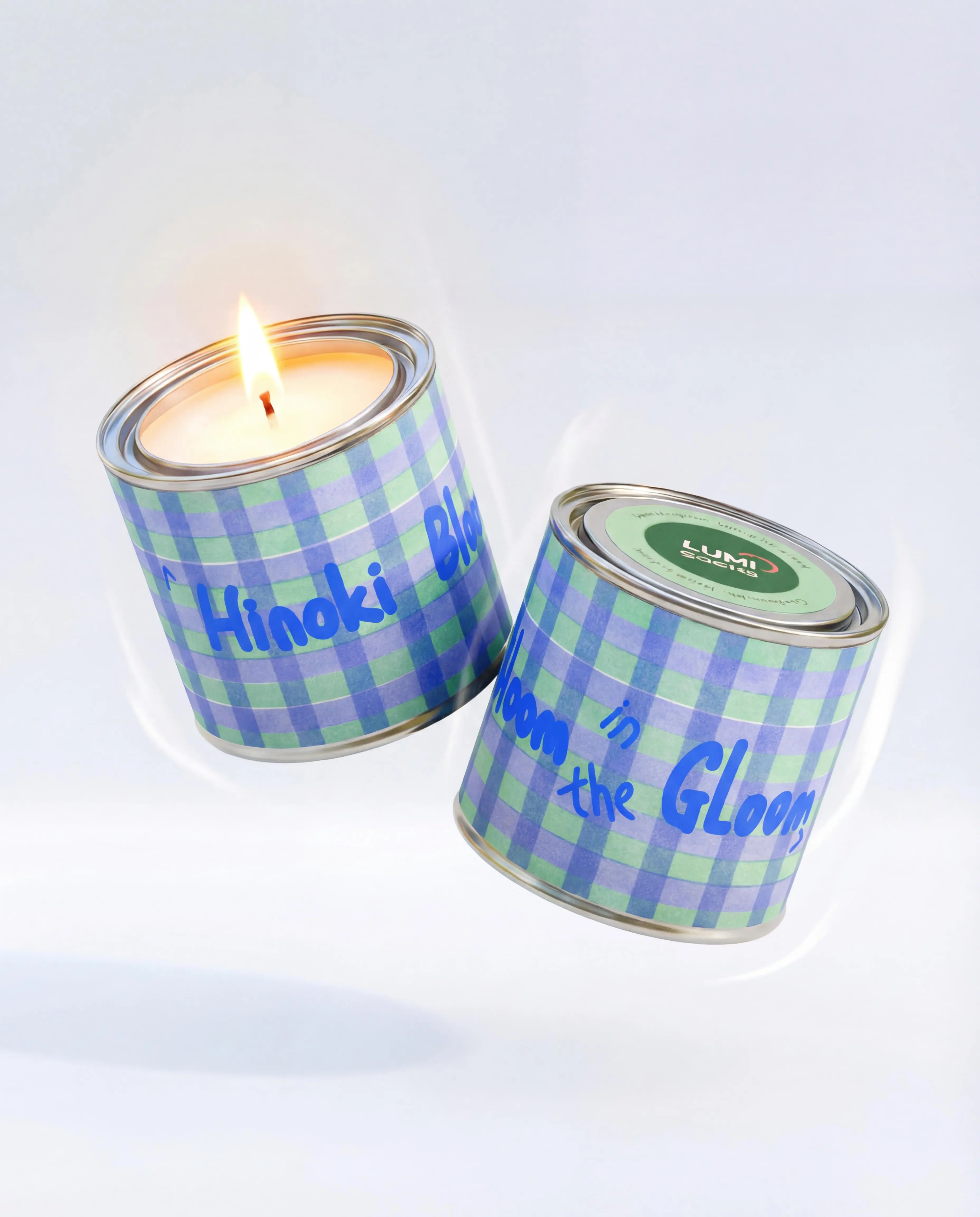 Hinoki Bloom in the Gloom | Woody Floral Scent | 100% Soy Wax Candle | 8oz