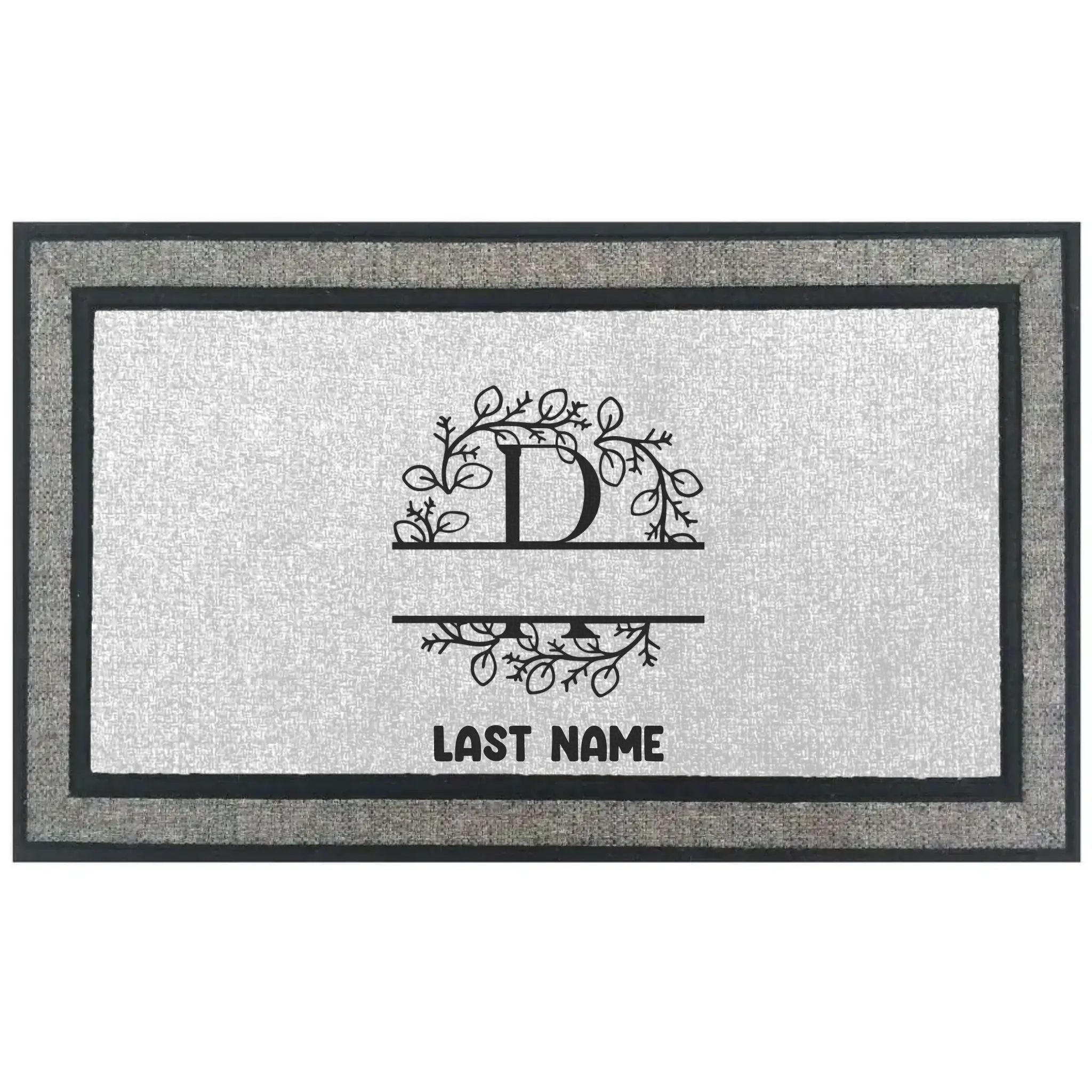 Monogram Doormat 30x18