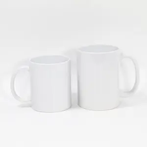 AGH 36pcs 15oz Sublimation Ceramic Mug Blank Tazas Para Sublimacion Bulk Funny Mugs for Coffee Tea Latte Hot Cocoa Drinkware Tumbler Washable Reusable