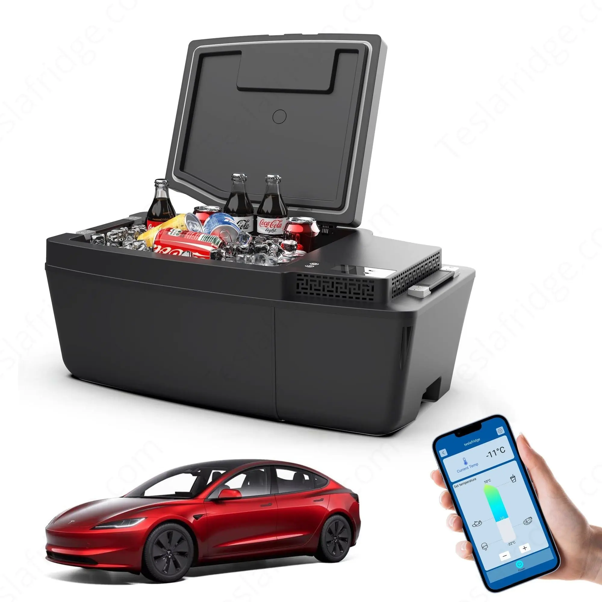 Fridge 3 — 21QT powered fridge/freezer for Tesla Model 3 sub-trunk