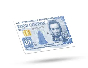 funny 20 food coupon credit card sticker