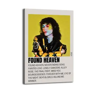 Found Heaven-Conan Gray HomeDecor WallArt LivingRoom Canvas for Bedroom Decor Canvas Poster Aesthetic Office Bathroom Painting Picture Print Modern Family
