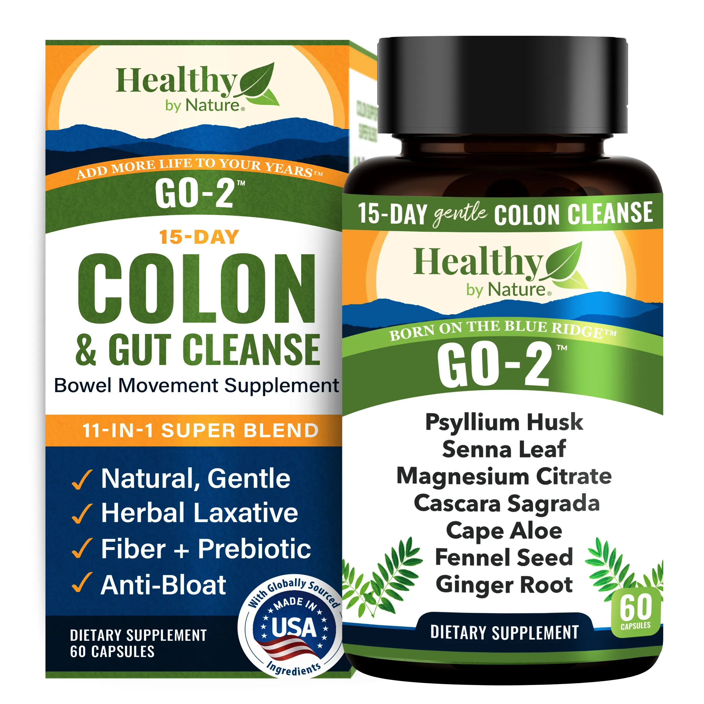GO-2 Advanced Colon Cleanse, Natural Stool Softener, & Gentle Herbal  Laxative, Gut Detox Supplement with Senna Leaf, Cascara Segrada, Magnesium  Citrate, Peppermint, Ginger Root, Cape Aloe - TikTok Shop