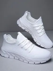 Spring Summer Women's Breathable Mesh Running Shoes, Couples' Casual Sports Shoes, Lightweight Comfortable Fashion Fitness Shoes, Anti-Slip Outdoor Hiking Shoes