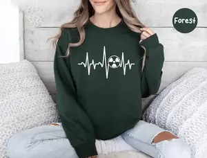 Rad Tech Sweatshirt, Radiology Gift, X-ray Tech Sweatshirt, Radiology Tech, Radiology Heartbeat Sweatshirt, Radiology Women, Radiology Life