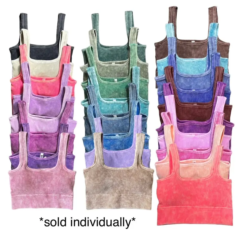 Women's Padded Ribbed Bralette - Taking A Break Style, Spandex-Nylon-Elastane Fabric, S, M, L/XL, 2X/3X Plus Size Options