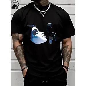 Men's 100% Cotton Dead Presidents Movie T-Shirt, Men's Christmas 220g Heavy Cotton T-Shirt(1 PC)