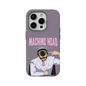 Anime-style superhero/invincible young hero design phone case, compatible with iPhone 12, 13, 14, 15, 16, and 17. Trendy and must-have for everyday outings, this drop-proof, glossy textured phone case is a must-have.