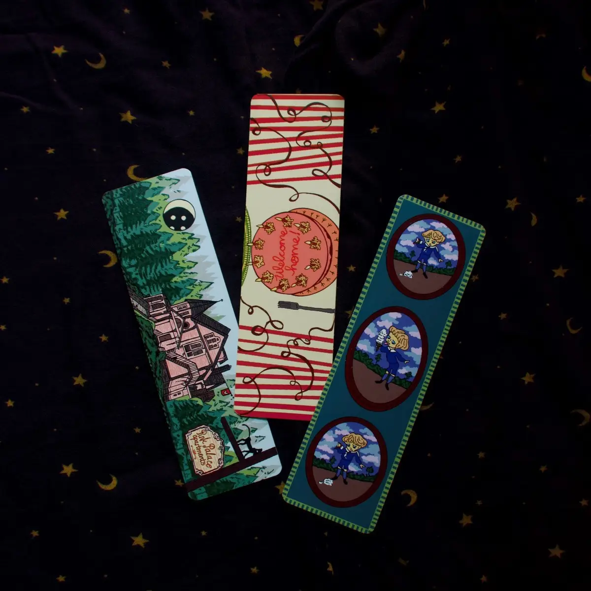 The Coraline Bookmark Set of 3