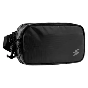 Concealed Carry Waist Bag – 420D Nylon Water-Resistant Fanny Pack for Men with Hidden Pocket & Adjustable Belt – 10”W x 6”H x 3”D (Green)