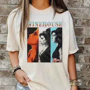 Amy Winehouse Gift Aesthetic Unisex T-Shirt HG24118