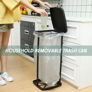 Large Capacity Foldable Trash Can, Tube Design, Portable and Durable, Stable Weight Bearing, Ideal for Home Kitchen Outdoor Camping