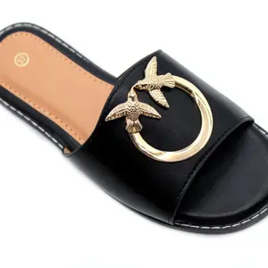 Women's Padded Strap Wedge Sandals Stylish Checked Striped Design Lightweight Comfortable Leather Insole Flexible Rubber Sole Perfect for Business Casual Outfits