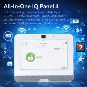 IQ IQP4003 IQ Panel Security/Home Automation Control Panel Verizon PowerG 345MHz 7" HD Touchscreen White Qualcomm IoT Processor