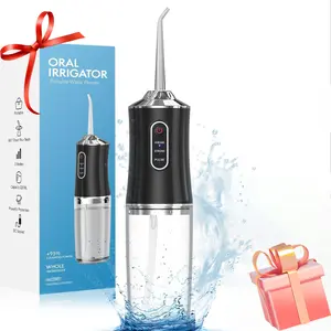 Water Flosser 4 Nozzles, Rechargeable Plaque Remover, Men/Women Oral Care
