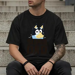 Blue and Bandit Shirt, Birthday Gift, Blue Shirt, Bandit Shirt