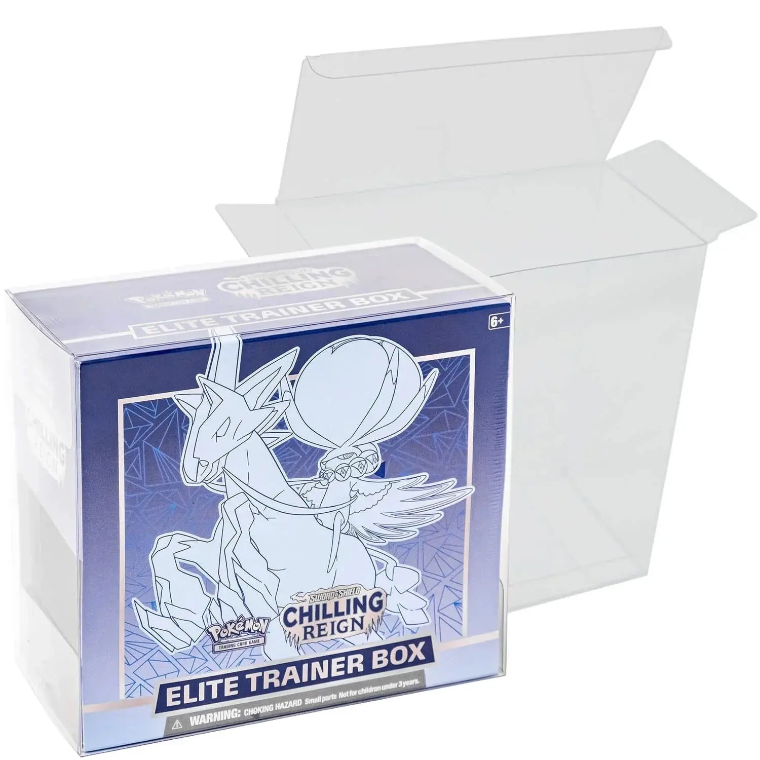 Pokemon ETB Protector Bundle - Soft Protector + Acrylic Display Case
