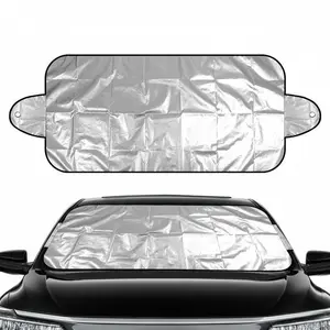 Car Windshield Snow Cover & Foldable Extended-Use Windshield Sunshade with Suction Cup, 2025 Winter Car Exterior Accessories for Rain & Snow