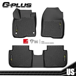Floor Mats TPE Fit For 2023-2024 Honda CRV 3Pc All Weather Waterproof Car Liners