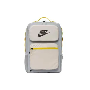 Nike Future Pro Men's Adjustable, Durable, Trendy Light Gray Polyester Casual Backpack (Stylish Daypack), Adjustable Backpack, Durable Backpack