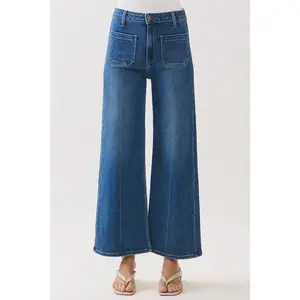 Sailor Front Patch Pocket Pant Medium Wash