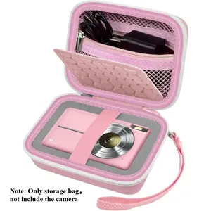 Carrying & Protective Digital Camera Case for CAMKORY/for Kodak Pixpro FZ45 FZ55/for Canon PowerShot ELPH 180/190 / for Sony DSCW800 DSCW830 Cameras for Travel - Bag Only