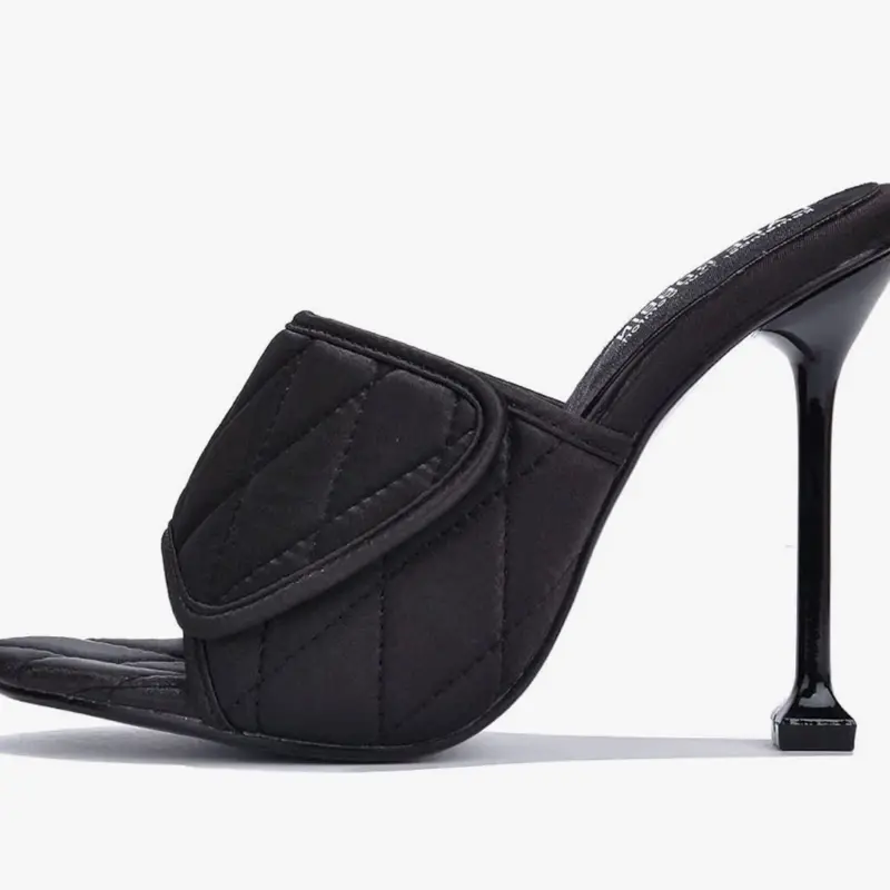 Women’s Pointed-Toe Stiletto Heels, 3.5in Kitten Heel Sandals for Cocktail Parties, Formal Office Wear