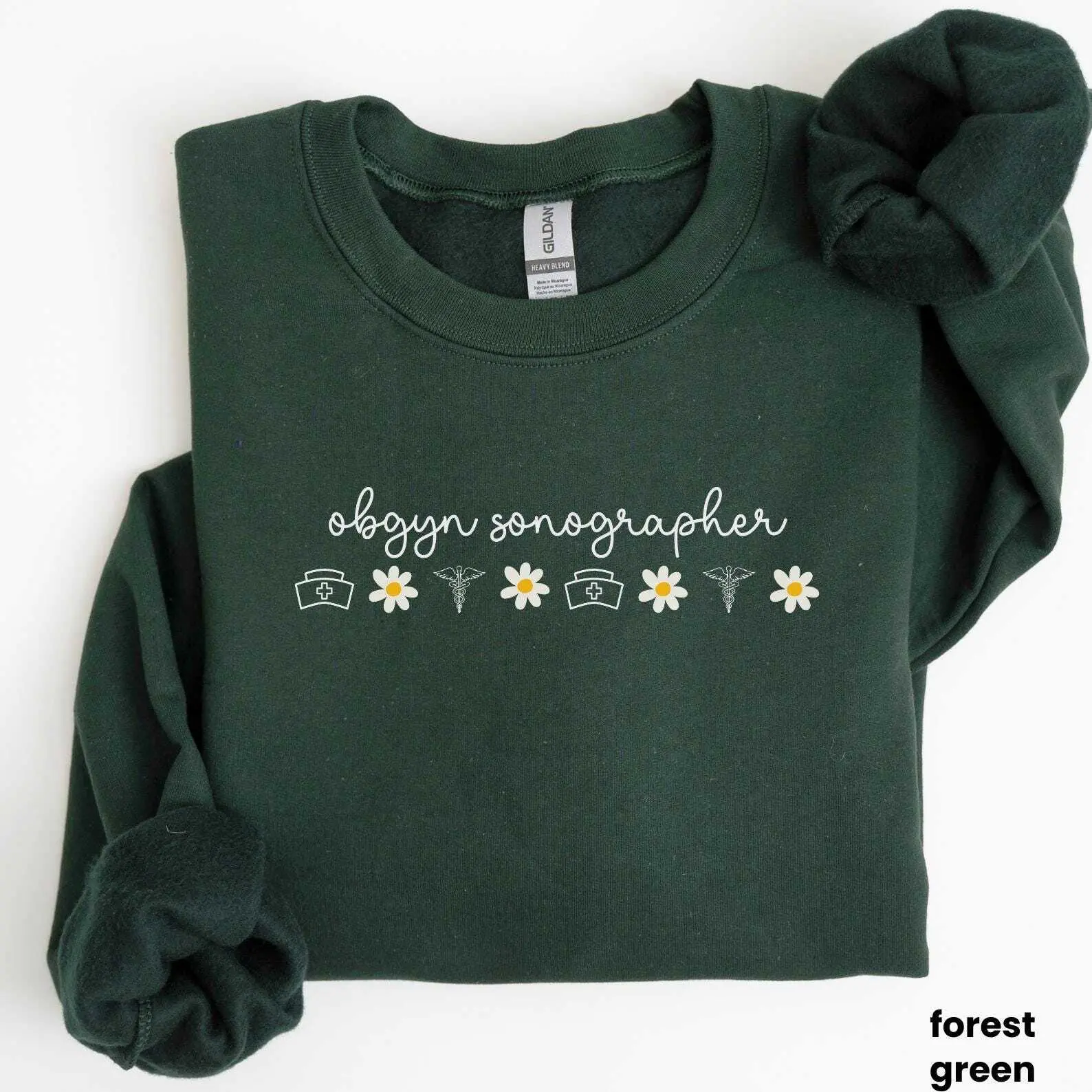OB-GYN Sonographer T-SHIRT / Sweatshirt ,  Ultrasound Techs & Nurses Womenswear Tops