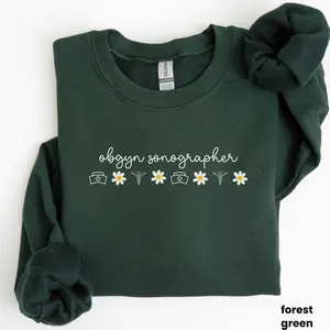 OB-GYN Sonographer T-SHIRT / Sweatshirt ,  Ultrasound Techs & Nurses Womenswear Tops