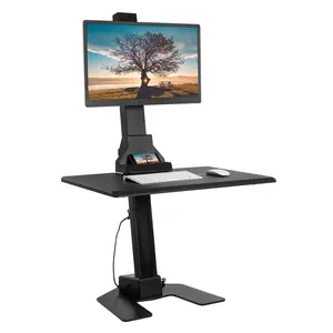 Standing Desk Converter - Height Adjustable Sit-Stand Desk Riser for Home & Office Workstations