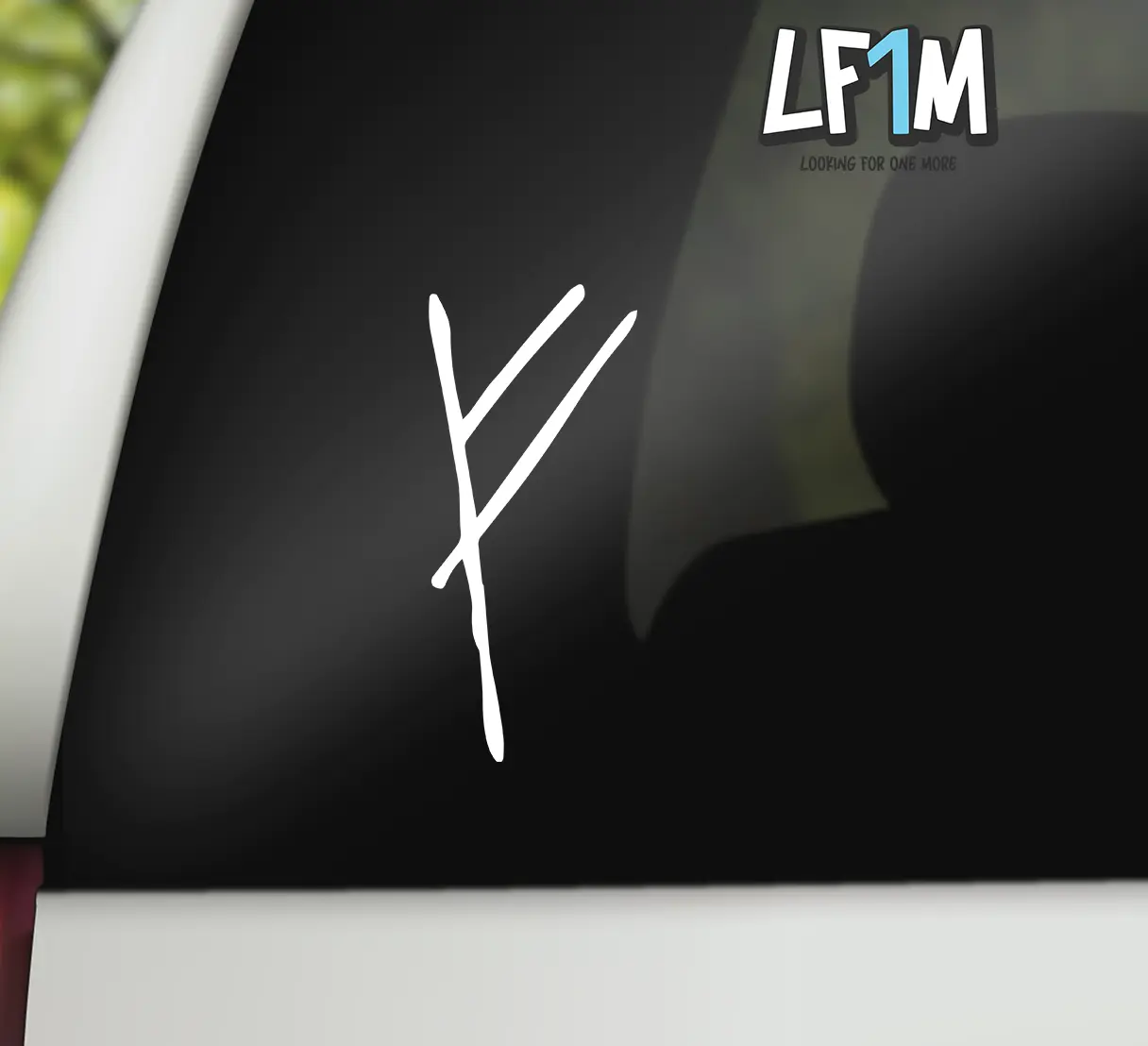 Gandalf's Mark Window Decal, Lord of the Rings Inspired Car Decal, LotR Laptop Sticker, Gandalf Phone Decal, Movie Window Sticker