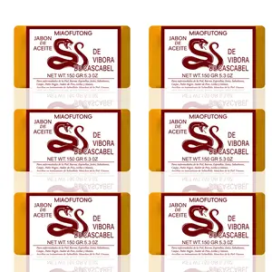 6PCS Essential Oil Handmade Soap Bath Cleaning Shower Gel Skin Care Products Cleanser Comfort