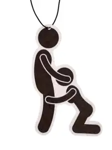 BJ Stick Figures Car Air Freshener