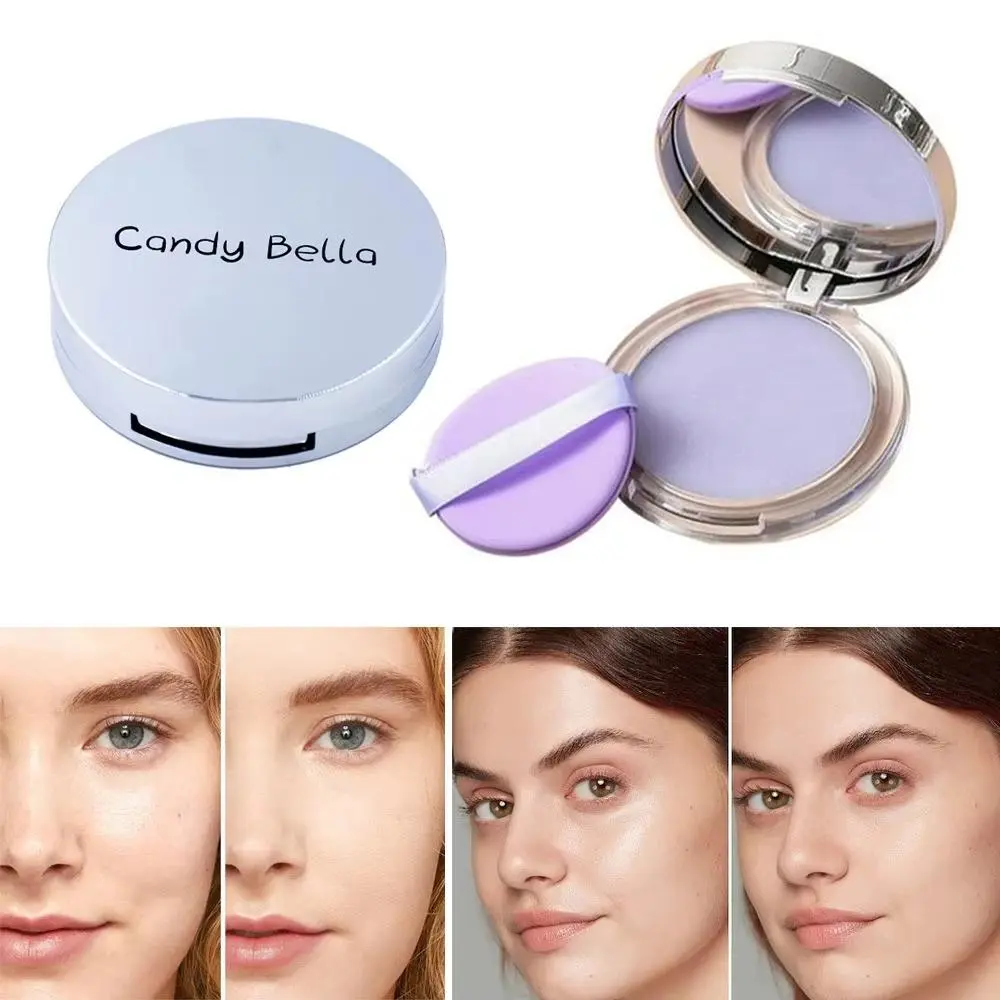 Candy Bella Violet Cream To Powder Oil-control Matte Contouring Powder Full Coverage Long Lasting Compact Foundation