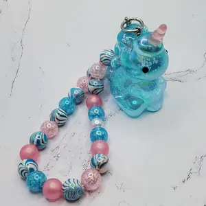 cute unicorn baby keychain