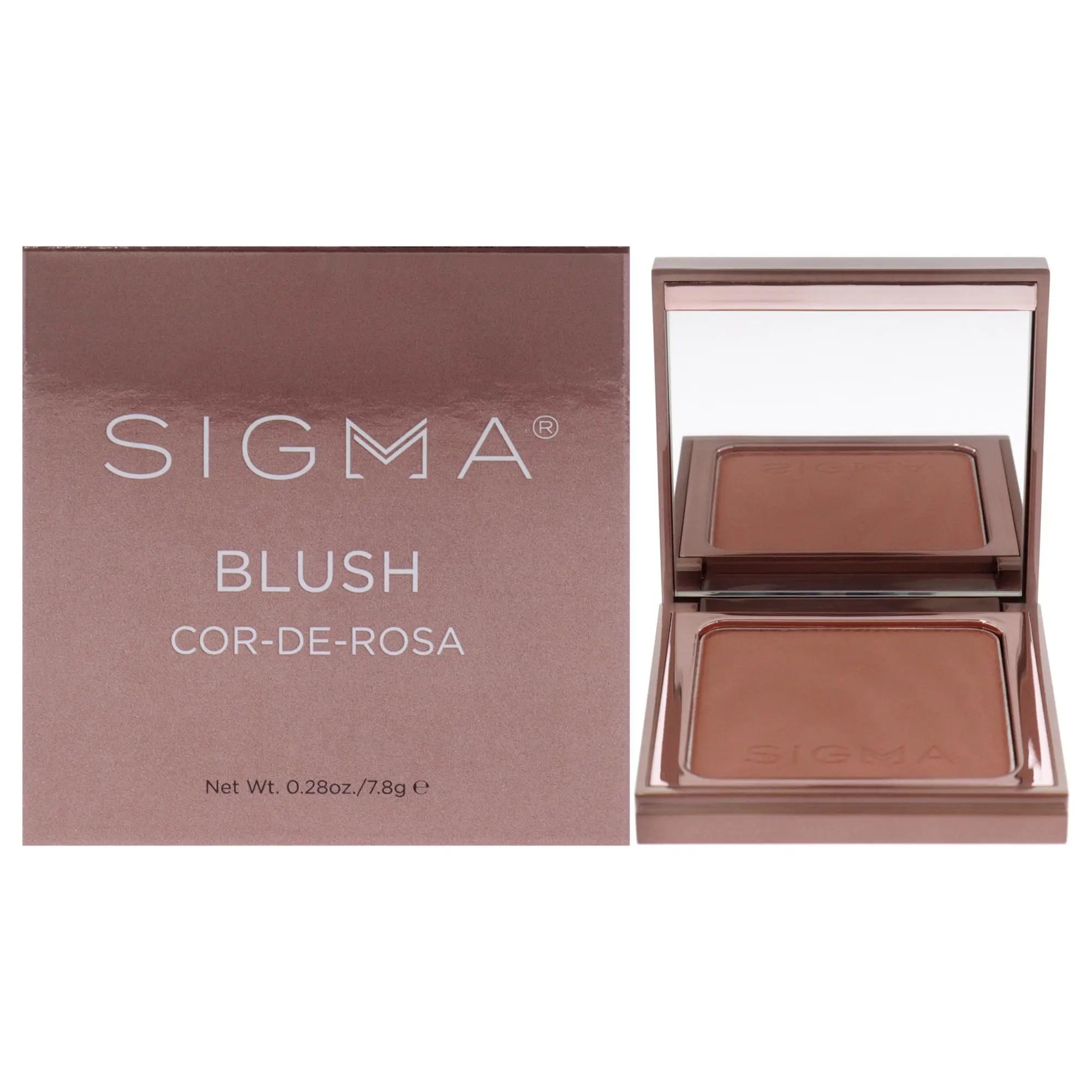 SIGMA Women's Powder Blush Makeup - Blush Pink, Face Makeup, 0.28oz, Natural Flush, Subtle Hue