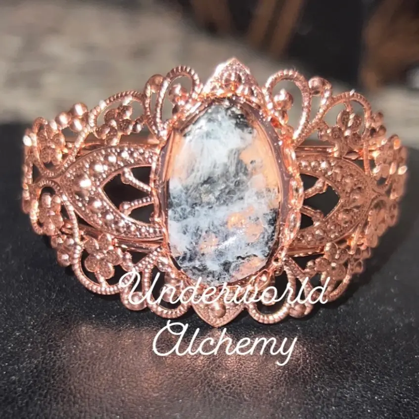 Rainbow Moonstone Rose Gold Electroplated rainbow silver cuff bracelet handmade Engagement Holiday Gifts Fashion Anniversary