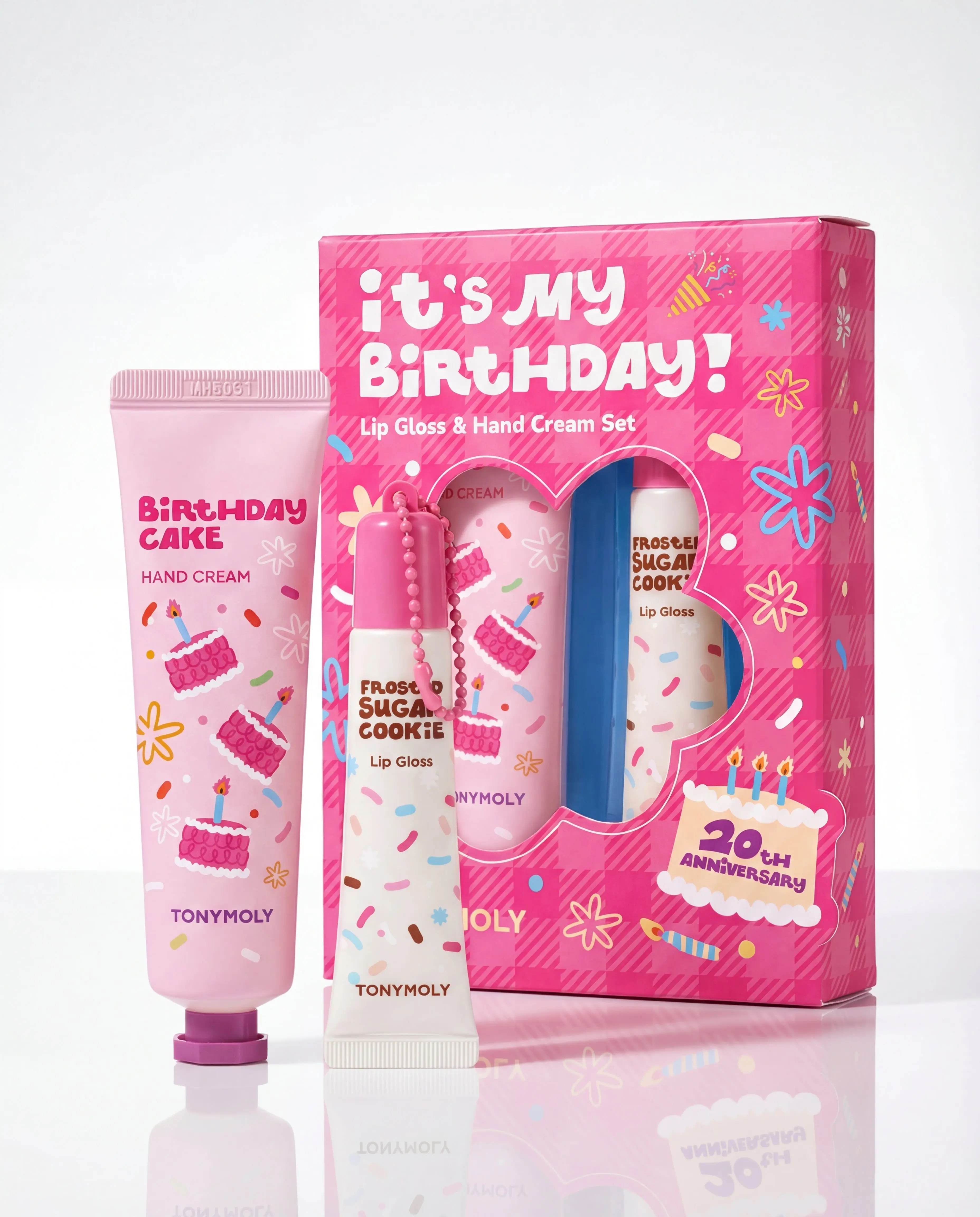 It's My Birthday Hand Cream & Lip Gloss Set