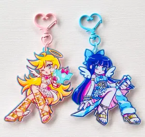 Panty & Stocking Acrylic Keychain