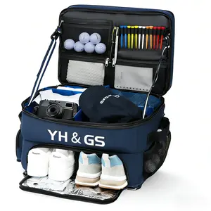 Waterproof Golf Storage Box Heavy Duty Trunk Organizer Golf Shoe Bag Men's Golf Accessories Bag Golf Clubs Golf Putter
