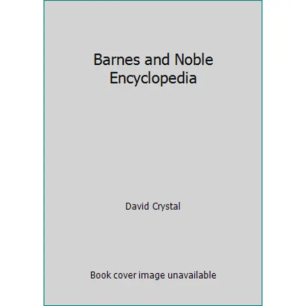 Used Barnes and Noble English Encyclopedia - David Crystal (Hardcover), Dorset House Publishing Co Inc, Comprehensive with More Entries - Unqualified