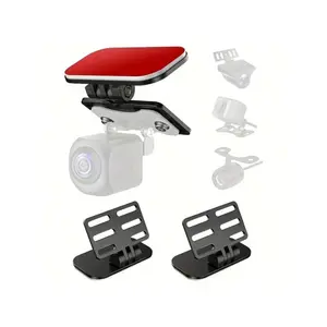 1pc Universal Rear Window Car Dash Cam Reverse Bracket, Car Accessory - ABS Material, Adjustable & Adhesive Mount (No Drilling Required), Compatible with M300S/M550/PG16S-3Ch Models, Compact & Lightweight, Quick Installation & Easy Positioning for Cars/T