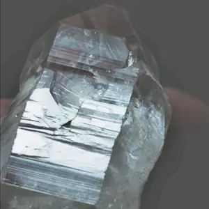 Double Terminated Elestial Clear Quartz Crystal