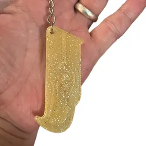 Handmade Resin Eagle Keychain - Perfect for Carrying Keys