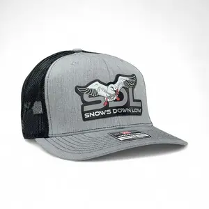 SDL "Committed" Hat – Heather Grey/Black R112