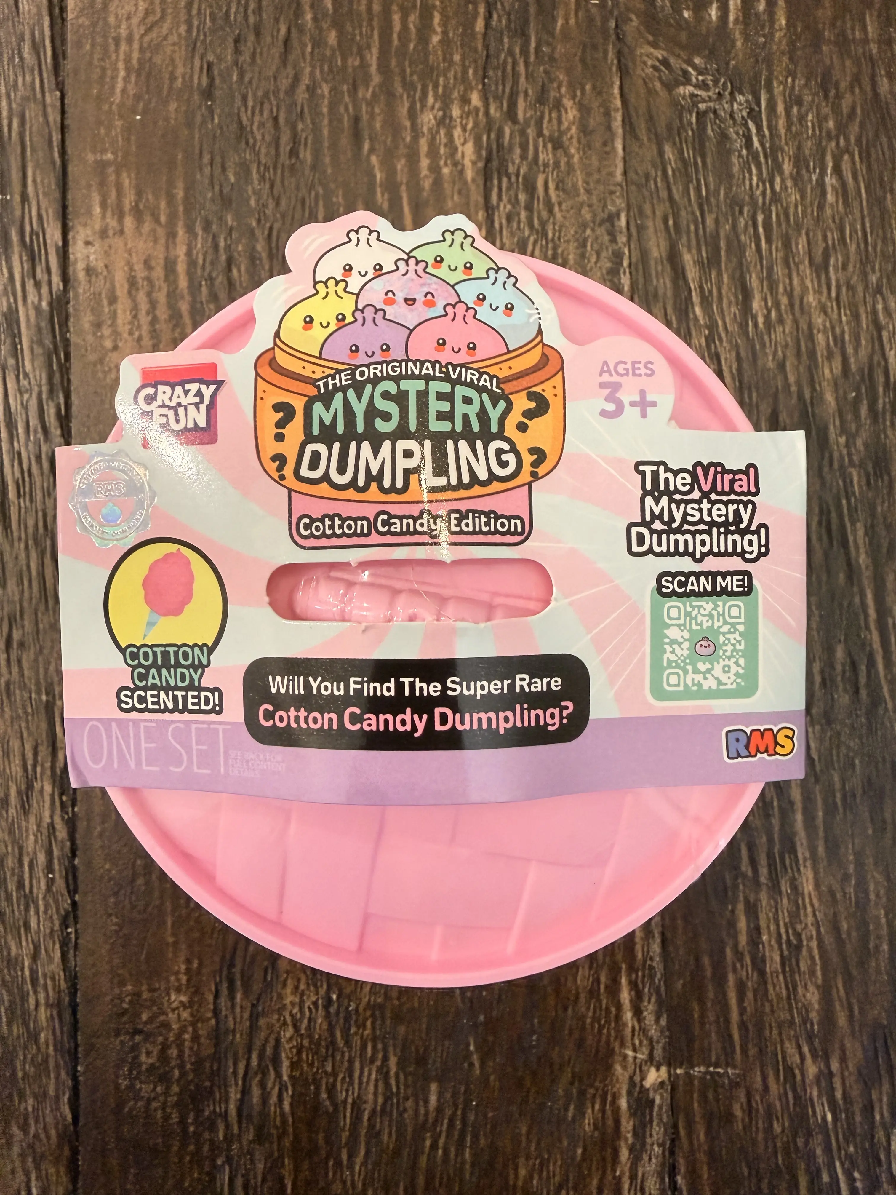 100% Authentic RMS Dumpling Squishy - Halloween Dumplings Squishy, Glitter Texture Adds Playful Touch, Candy-Scented Squishies, Viral Toy, Neurodivergent Kids’ Sensory Fidget Toy for 3+ Unisex, 5 Below Easter Gift