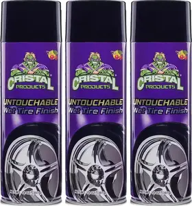 Untouchable Tire Shine Long-Lasting Wet Tire Finish