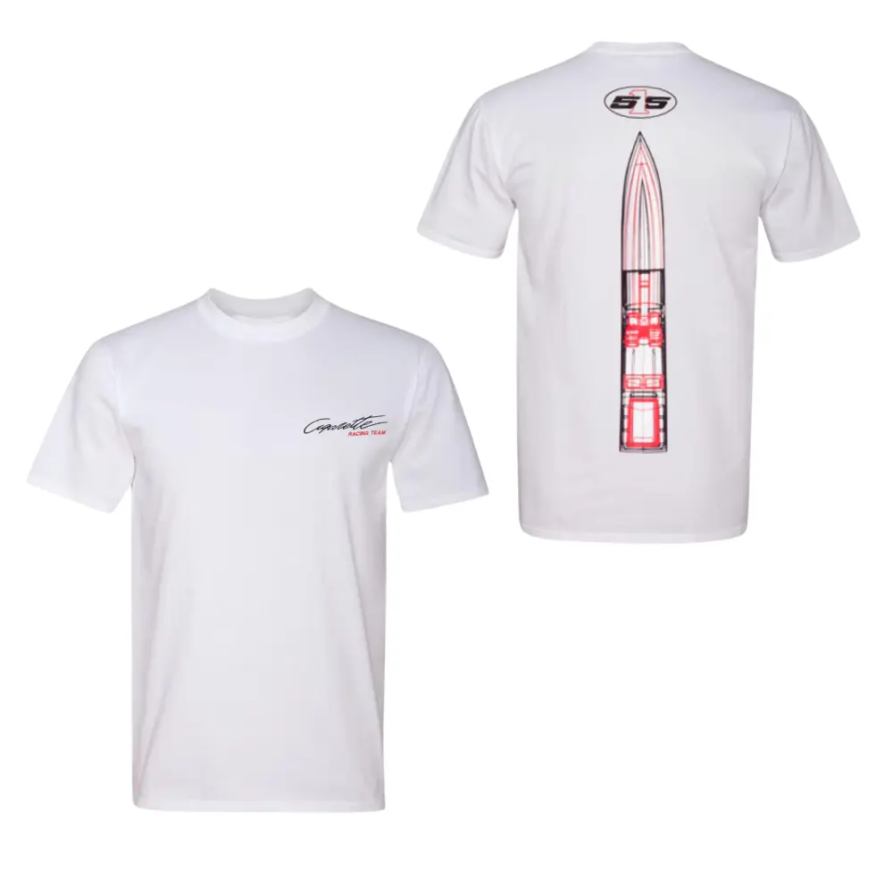 Cigarette Racing Shirt – Haul 515 Performance Boat Graphic Shirt, Offshore Powerboat Shirt, Marine Gift, Men’s Tops